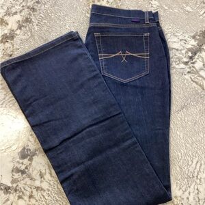Women's Jeanstar Dark Blue Denim Jeans Size 10